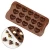 Import 15 Holes 3D Love Heart Dessert Mold Silicone Mousse Cake Pastry Baking Pan from China