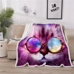 150*200cm Soft Double Wool Cashmere Blanket Bed Sofa Winter Thick Lamb Velvet Bedspreads Solid Sherpa Throw Blanket