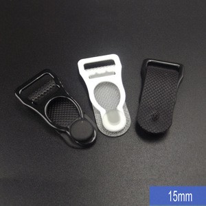 15mm nylon coated garter belt clips