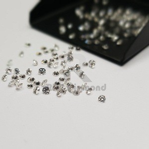 1.7 To 2.7 MM GHI Color VVS Purity HPHT Lab Made Diamonds Polished Loose Melee White Synthetic Round Cut Diamond
