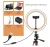 Import 2 In 1 Tripod Make Up Streaming Ring Light With 10 Inch Ring Light from China