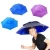 Import 2 Layer Folding Wind Proof Headwear Hat Cap Rain Gear Umbrella for Fishing Hiking Beach Camping Outdoor Sports from China