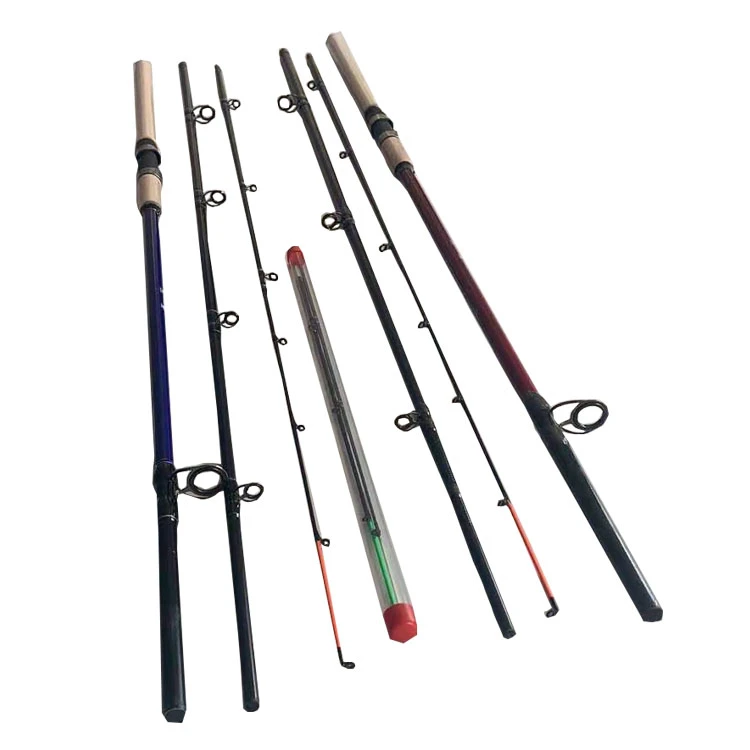 2 Section Ultralight Spinning Carbon Rod Sea Baitcasting Fishing Rod