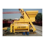 2 yard portable BHS twin shaft concrete mixer