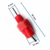 200 PCs 360 Angle Chicken Nipple Drinkers Red Ball Valve Nipple Chicken Hanging Drinking Nipple
