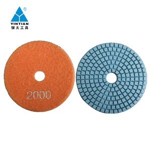 2000# wet use stone abrasive tools 50-3500 grits diamond polishing pads granite marble buff pads