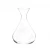 Import 2000ml hand blown creative crystal glass wine decanter with big belly and flat mouth from China