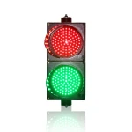 200mm 300mm red green yellow full ball LED traffic light with brackets