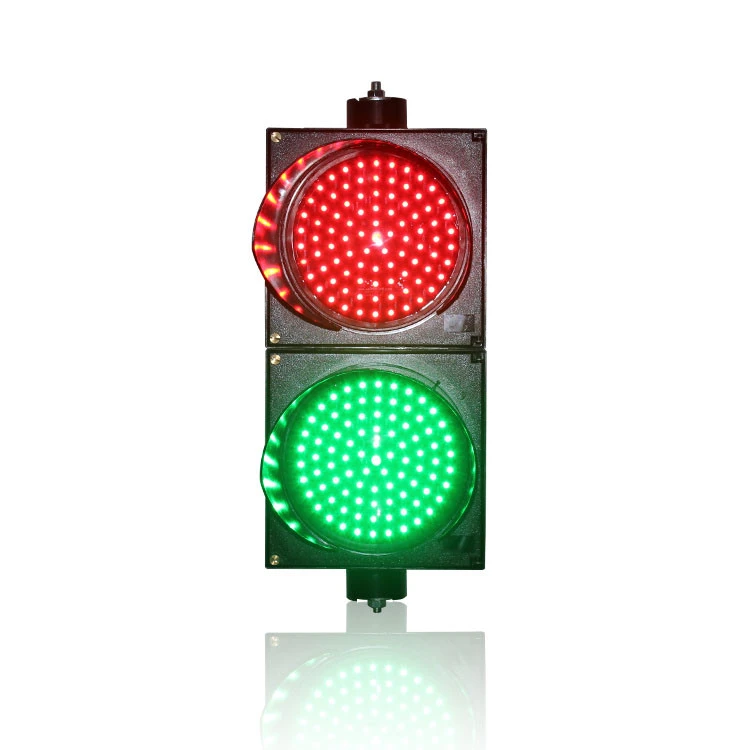 200mm 300mm red green yellow full ball LED traffic light with brackets