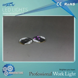 2015 PP material with CR2016 battery 3pcs led lamp cup mat
