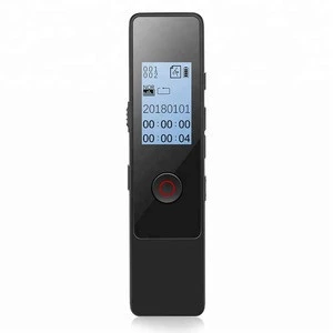 2018 Amazon Hot Selling 8GB Small Digital Mini Voice Recorder Recording Devices