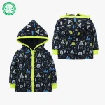 2018 hooded adult baby coat cool children clothing long sleeve winter baby clothes