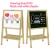 Import 2018 Hot sale wooden writing board&popular children foldable blackboard/whiteboard from China