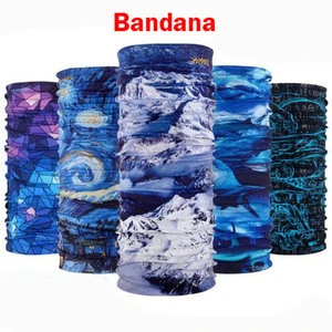2018 HOT selling fashion custom printing sports seamless tube bandana/headwear