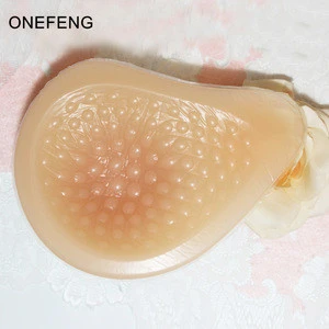 2018 Hot Selling Realistic False Silicone Breast Soft Artificial Boob for Mastectomy Backside Massage Effect Design Breast
