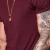 Import 2018 New 95% Cotton 5% Elastane Mens Slim Fit Longline Tee shirt Longer drop Curved Hem Muscle Fitted Gym T-shirt from China