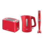 2018 Patent Design high quality toaster hand blender electric kettle 3 in 1  breakfast maker set