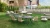Import 2019 new design outdoor rope chair garden dining table set 2908-T from China