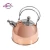 Import 2019 new design rose gold triply copper cookware set from China