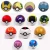 2020 Cheap Wholesale 7cm Cartoon Anime Pokemon Go Ball Mini ABS Pokeball Toys for Kids