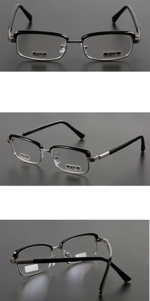 2020 high quality metal rectangular reading glasses for men