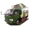 2020 Longwin Dongfeng 4x2 mini refrigerated van and food transportation cargo box trucks