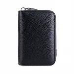 2020 Minimalist Card Holder RFID Custom Logo Genuine Leather Credit Card Holders