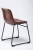 Import 2020  Modern Dining Room Home Furniture Metal Chair KD Legs Comfortable Leather Restaurant Chair Upholstery Kitchen Chairs from China
