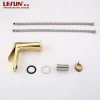 2020 modern new bathroom sink brass mixer taps stainless steel water wash face gold  basin faucet