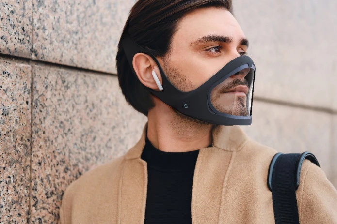 2020 New Amazon Automatically Open Adjustable Reusable No Blutooth No Magnetic Fashion Popular Adult Silicone Drinking Mask