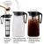Import 2020 New Arrive 2L BPA Free Deluxe  Reusable Airgith Iced  Cold Brew Coffee Maker With Removable Coffee Filter from China
