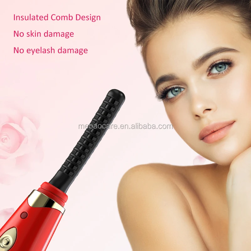 2020 new heated eyelash curler makeup electric USB rechargeable with high quality and cheap price