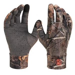 2021 Best Outdoor Touchscreen Camo Hunting Gloves Manufacturer