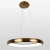 Import 2021 Best selling Simple Brightness 600MM  BLACK  Color Led Pendant Lamp For Hotel Home Shop Bar from China
