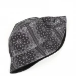 2021 New Fashion Custom Bohemia  Fisherman Hats Unisex Paisley Print Bandana Bucket Hat in Bulk