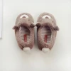 2021 new winter bag heel kids bear slippers indoor slipper for 2-6 years old
