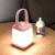 Import 2021 Newest Portable 3 Color Dimmable Hand Lamp With USB Charging Base LED Smart Feeding Night Light Bedside Lamp Hanging Lamp from China