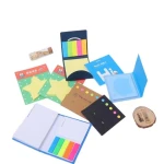 2024 Transparent Sticky Notes Repositionable Color Page Markers Books Index Tabs Annotation School Tabs