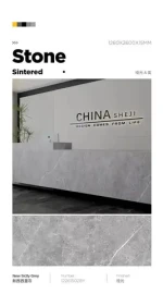 24/5000 15mm cut size Large size grey marble looks burnt stone floor