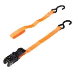 25mm B.S 800kg Polyester S hook Cargo Ratchet Tie Down