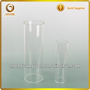 28mm clear pyrex glass tube 3.3 for craft (CY-R-BO108)