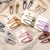 Import 2pcs/set Baby Girl Hair Clips for Hair Styling Matte Scrub Snap Clip Pin Children Women Kids Hairpins Metal BB clip Accessories from China