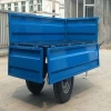 2T 3T 5T 2 wheels trailer and 4 wheels farm trailer tractor Tipping trailer for sale