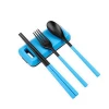 3 Pieces Fork Spoon Chopsticks Flatware Set