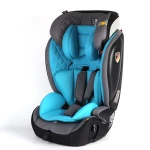 3-point belt Group2/3 travel children car seat /safety car seat with detachable structure