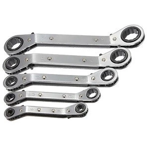 3 Sizes Ratchet Spanner Combination wrench a set of keys gear ring wrench ratchet handle Chrome Vanadium