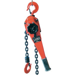 3 Ton, 20 Foot Chain HSH Lever Block / Ratchet Puller Hoist with Overload Protection
