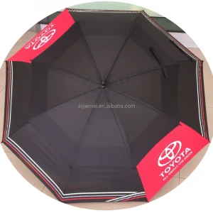 30inch*8k  double layer  Golf Umbrella high quality straight umbrella