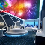 3.2mwx2.1mh per piece decoration material for stage luxury new plaster 3d pop board design pvc roof ceiling
