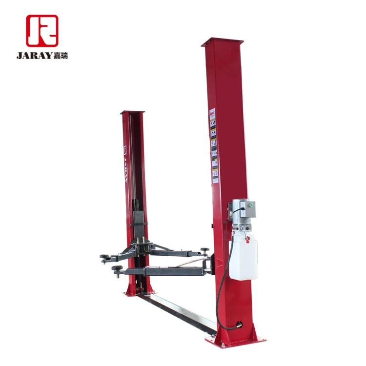 3500kgs automatic two post vehicle lift manufacturer floor plate car hoist yl with ce certificate